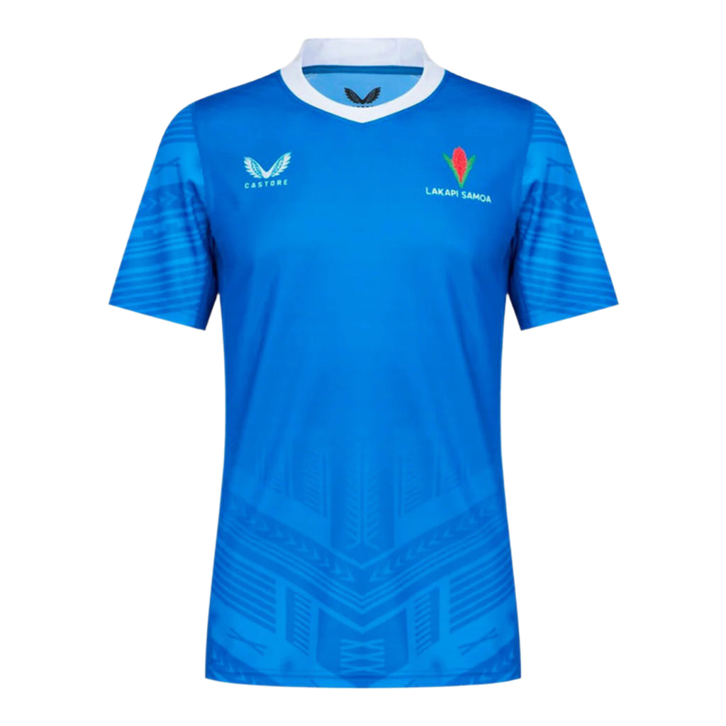 Samoa Rugby Jersey Home Jersey by Castore