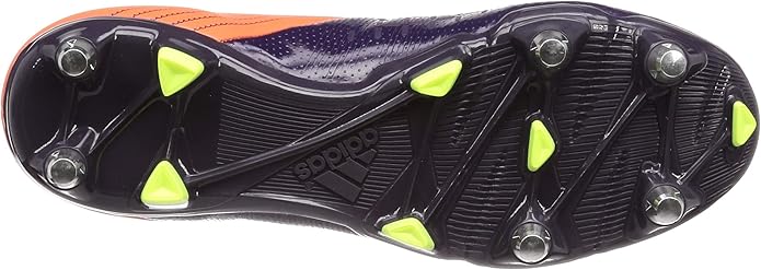 Adidas Malice Elite Soft Ground Rugby Boots - Legend Purple/Yellow/True Orange