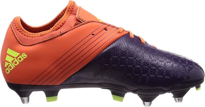 Adidas Malice Elite Soft Ground Rugby Boots - Legend Purple/Yellow/True Orange