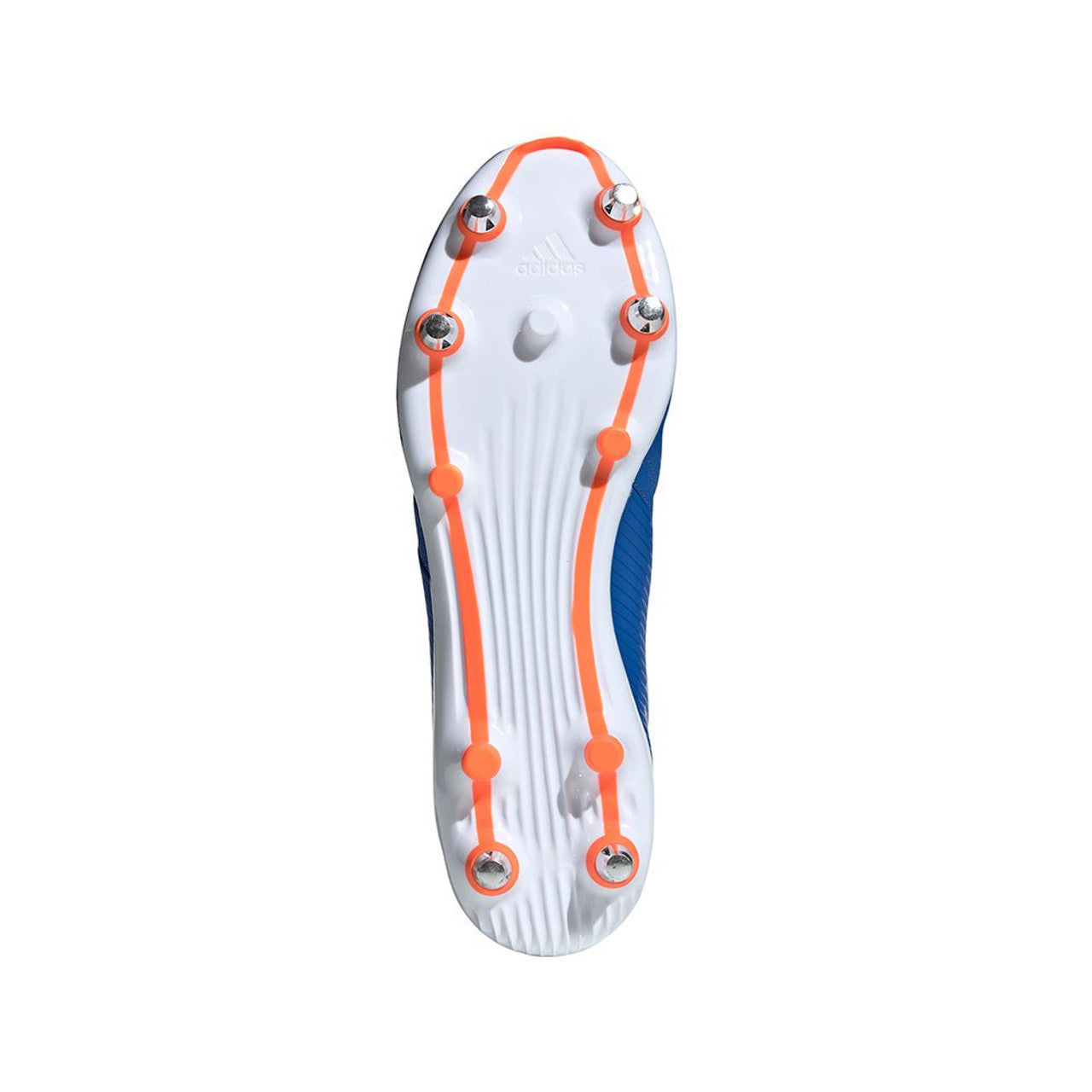 Adidas Malice SG Rugby Boots - Blue/ White/ Orange