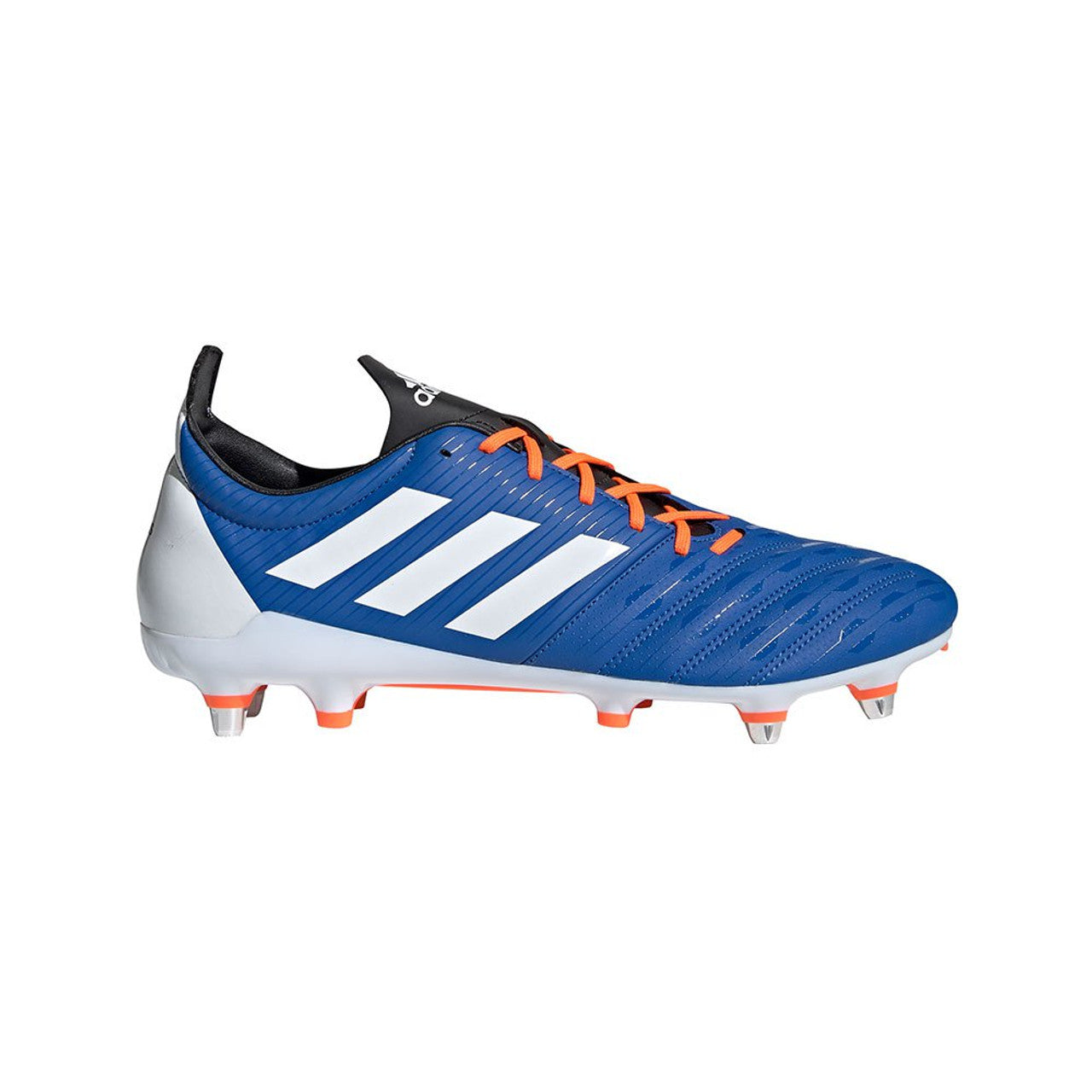 Adidas Malice SG Rugby Boots - Blue/ White/ Orange