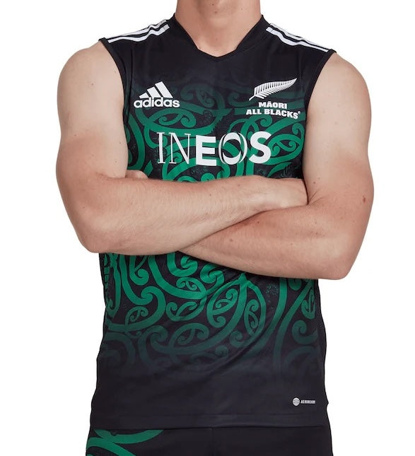 Adidas Maori  All Blacks Performance Singlet