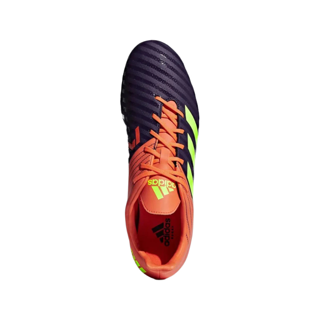 Adidas Malice Soft Groung Rugby Boot - Legend/Yellow/True Orange